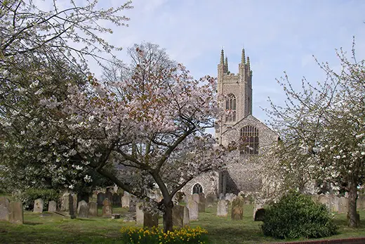St Mary's Church in Bungay.